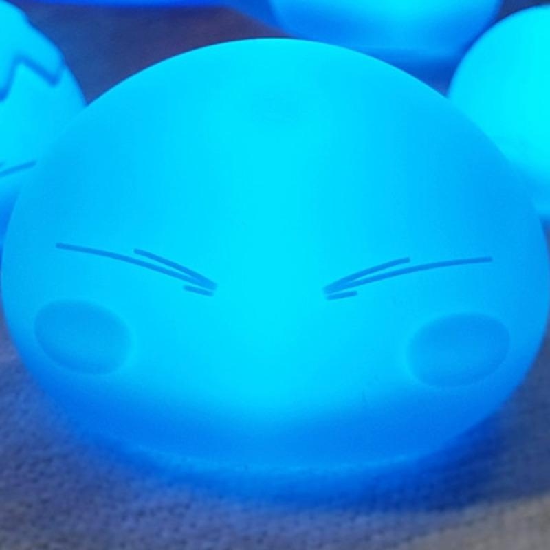 

Аниме Римуру Темпест Слайм Ночники USB Зарядка Светодиодные Лампы Милая Настольная Фигурка Атмосферное Освещение Подарок для Фаната Декор Спальни
