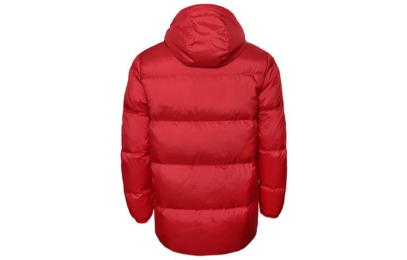 Converse Down Jackets Men's Red Hooded Moderate Other 10006880-A03