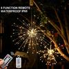 LED hanging tree remote control fireworks light courtyard tree light hanging atmosphere decoration light