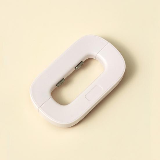 Refrigerator Lock Self Adhesive No Drilling Required Strong Stickiness Smooth Edge Wide Application Anti-pinch Reusable Cabinet Refrigerator Lock