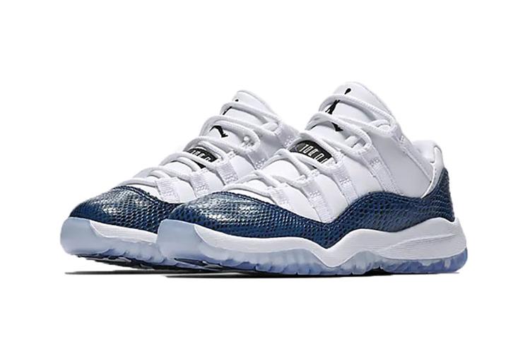Jordan 11 Retro Low Snake Blu Navy 2019 PS CD6848-102