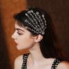 Bride Headwear Luxury Rhinestones Hair Grotto Wedding Banquet Party Accessories All Matching High-end Headband