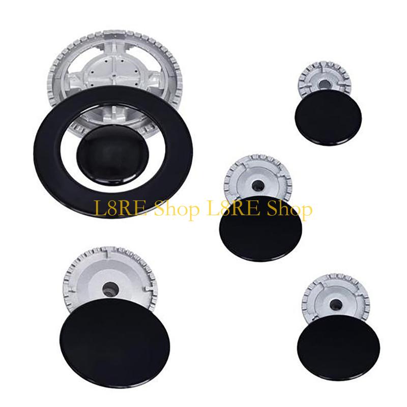 L8RE Flame Caps Set Gas Stove Burners Head Suitable for Most Gas Burners