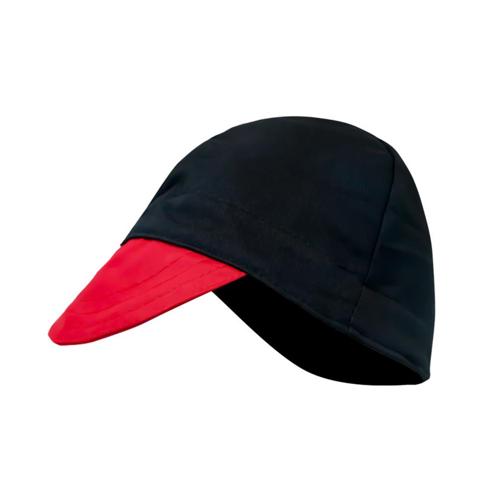 

1шт огнестойкая кепка с нейлоновой потопоглощающей подкладкой огнестойкая пыленепроницаемая защитная крышка для защиты головы сварочное защитное снаряжение чёрный/красный