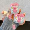 IMD Earphone Cover Cartoon Martha Pig for AirPods Pro Bluetooth Earphone Cover AirPods 1/1 Generation Anti-drop