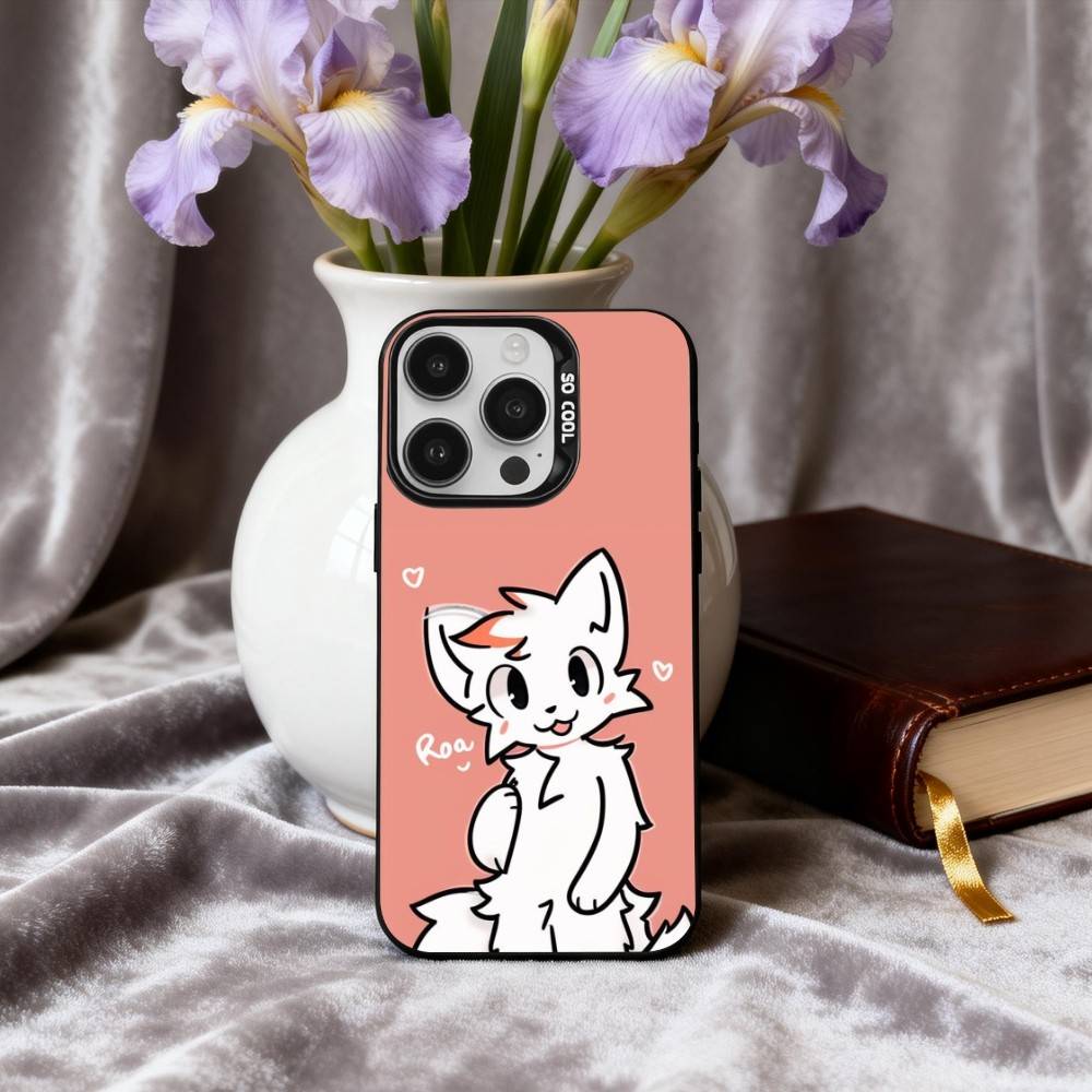 

1PC C-Cute B-Boykisser -R Phone Case For iPhone17,16,15,14,13,12,11 Plus,Pro Max Black Candy silver phone case iPhone17promax