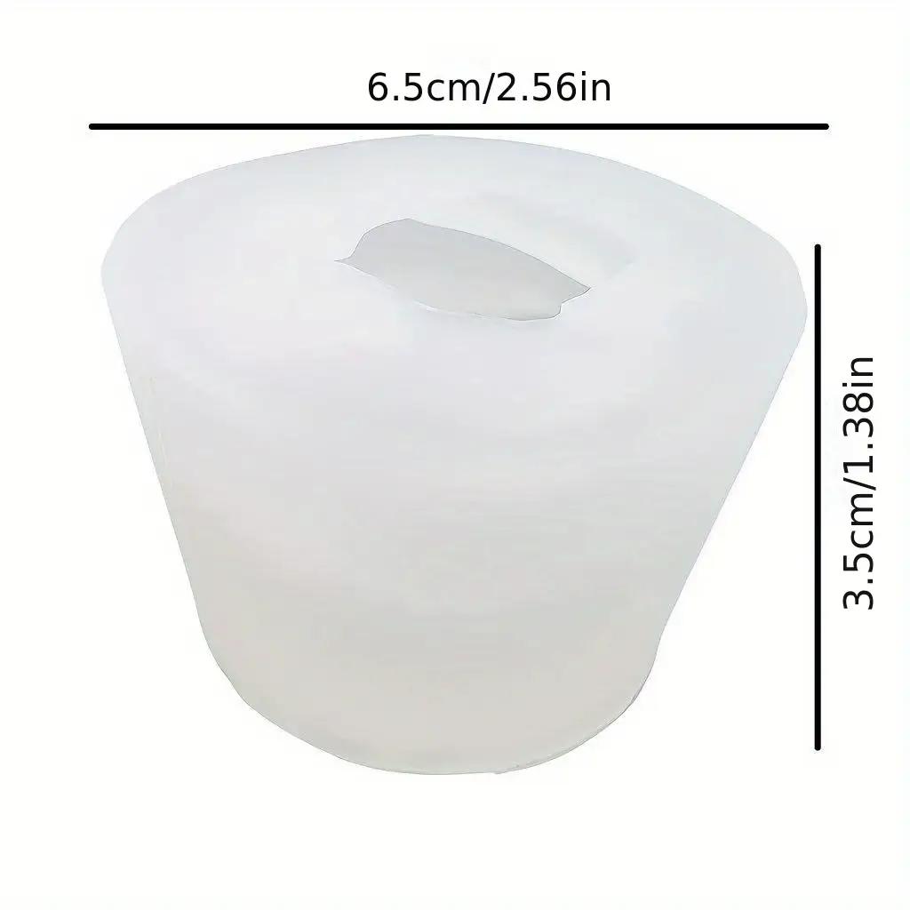 

1 Piece White Rose Silicone