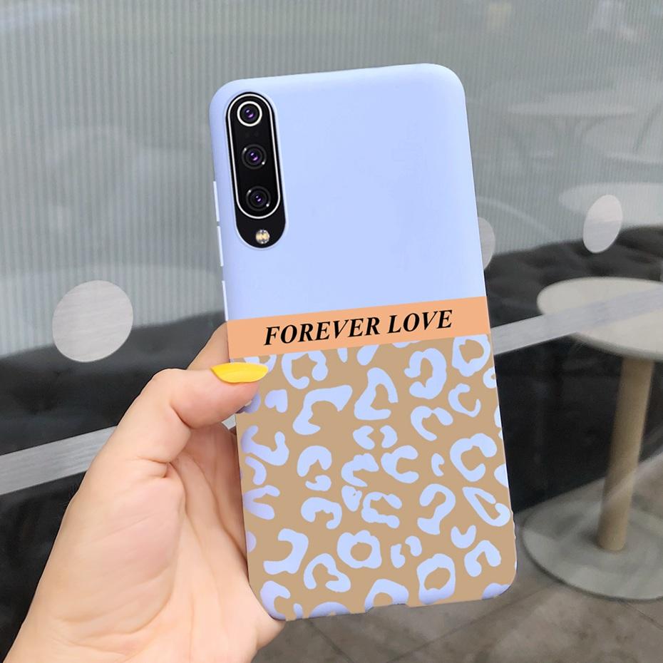 Lovely Printing Jelly Phone Case For Xiaomi Mi 9 SE Mi9 Soft Silicone TPU Back Cover For Xiaomi Mi 9 Lite Mi 9SE 9 SE Bumper