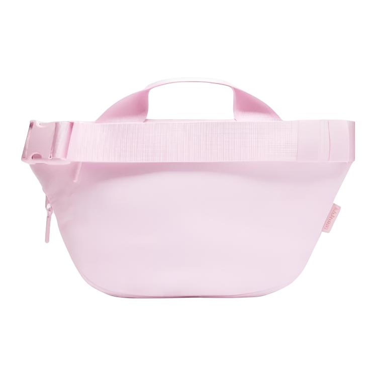 Lululemon Curved 3L Brand Logo Nylon Waist Bag Women Bags Joy-Pink LU9BSJS-035486