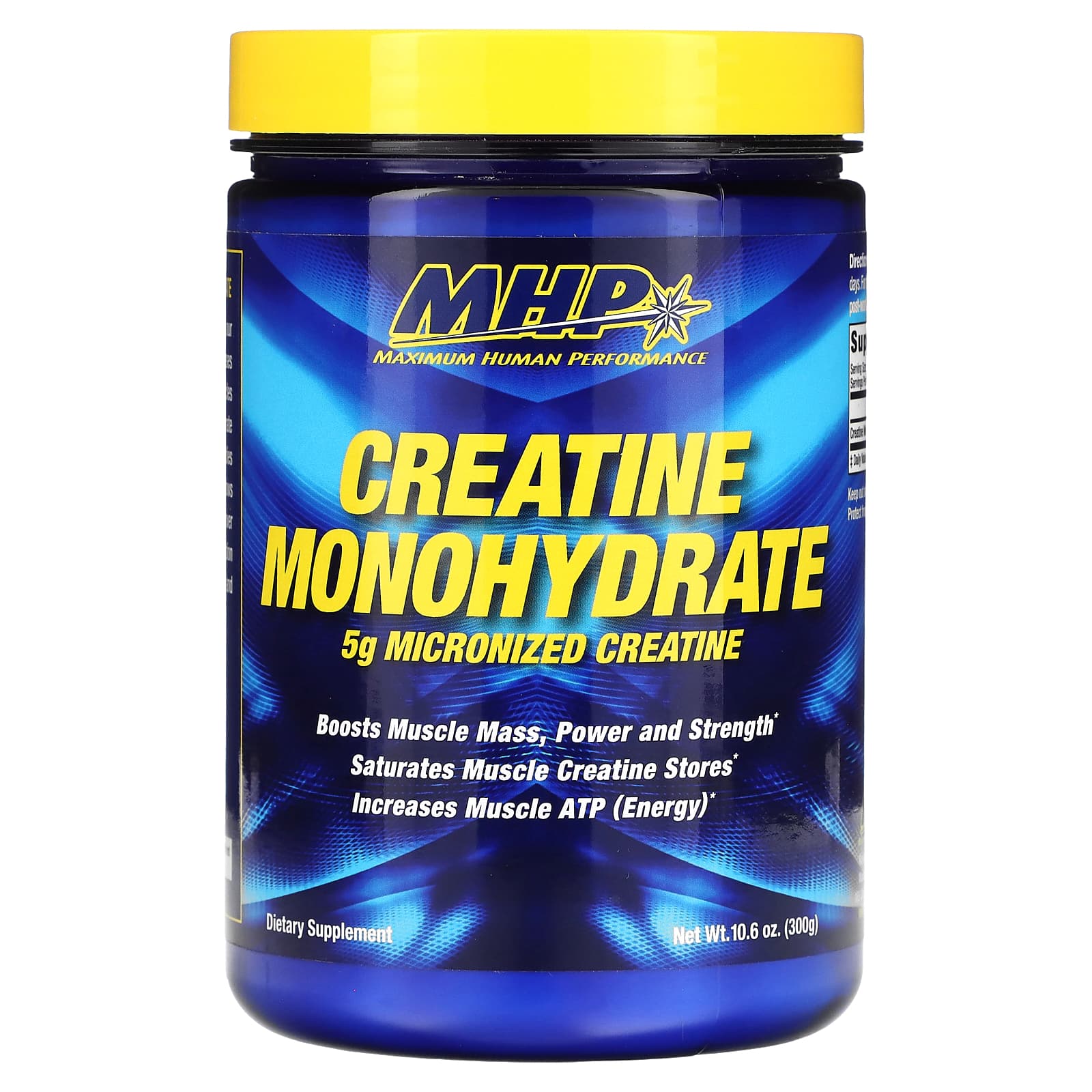 

Creatine Monohydrate, 300G(10.6Oz)