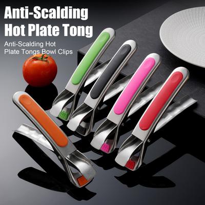 Bowl Holder Clip Anti-Scald Heat Resistant Tongs Multipurpose Kitchen Tongs Grilling