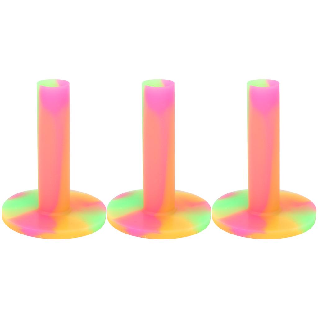 3pcs Rubb Tees Hold Indoor Outdoor Sports Practice Aids Accessories for