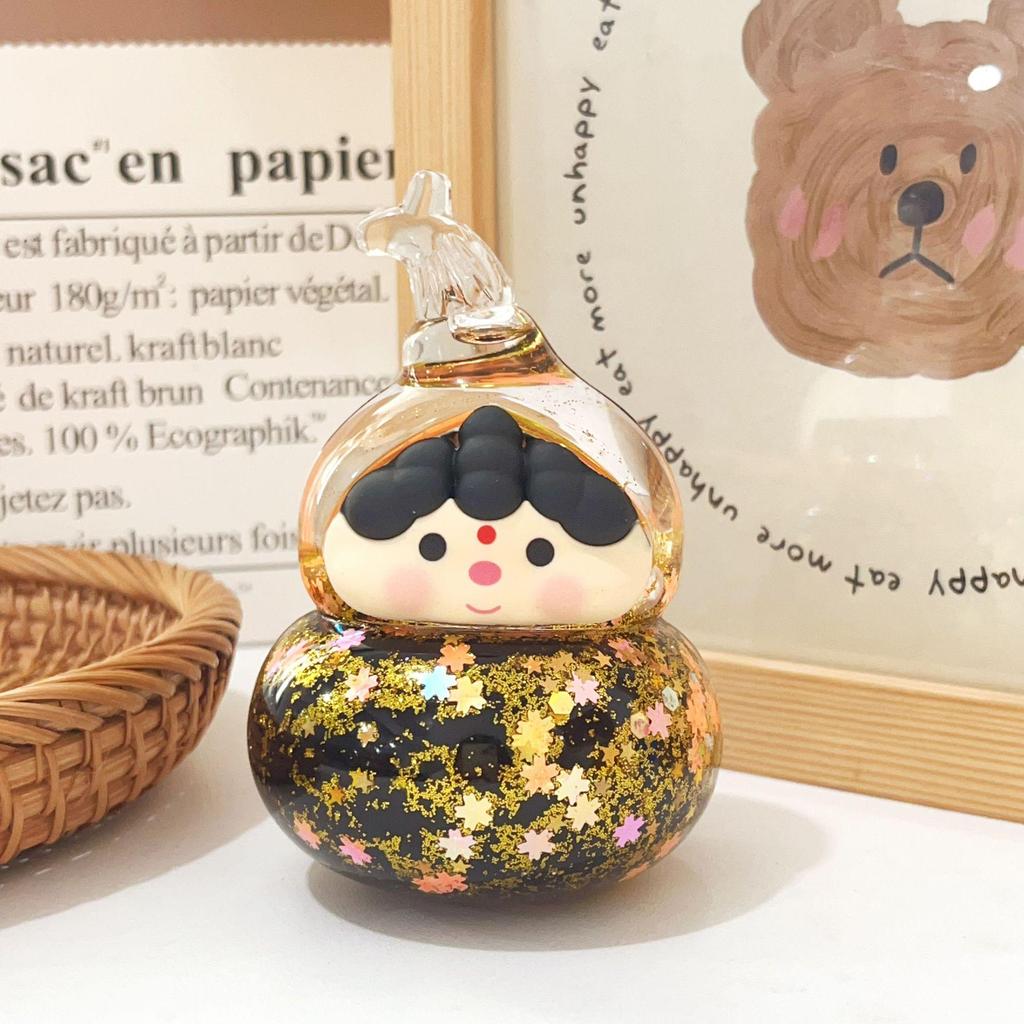 Chinese Style Cute Fu Lu Hulu Desktop Ornament - New Year Gift for Best Friend.