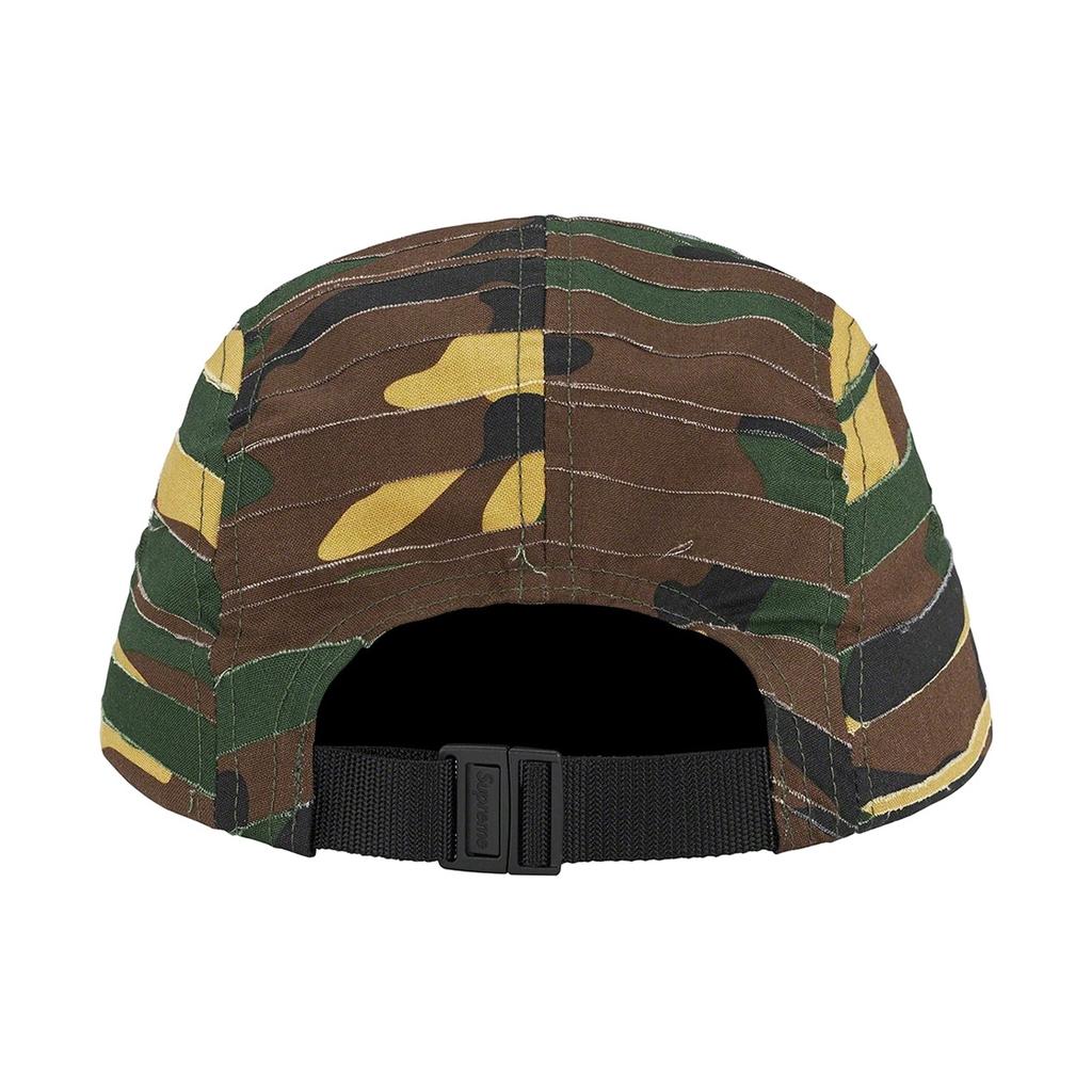 Supreme Layered Camo Camp Cap 'Black White Grey' Men's SUP-SS23-2254