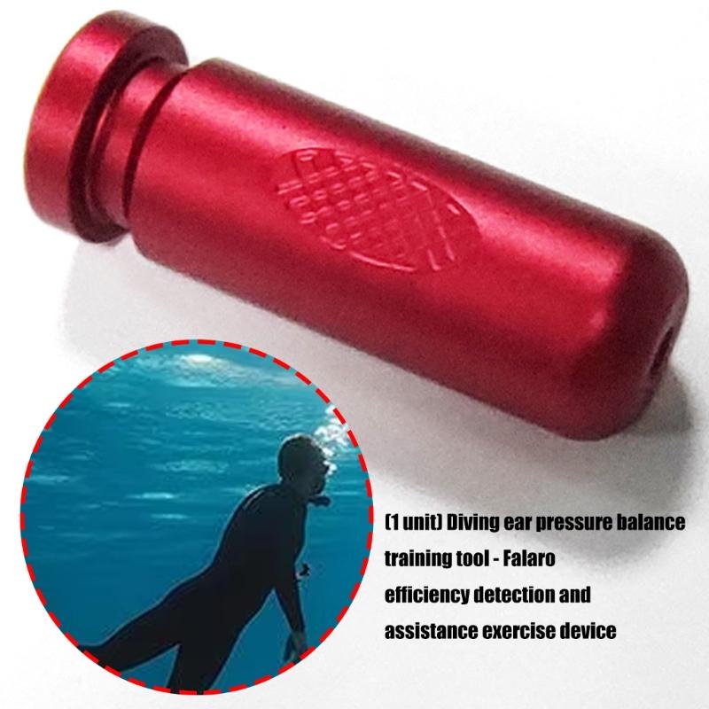Dispositivo di Allenamento per l'Equalizzazione Subacquea Allenatore per l'Equalizzazione delle Orecchie Scuba Allenatore per l'Equilibrio della Pressione Auricolare
