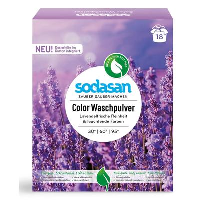 Organisches Waschpulver-Konzentrat Compact für Bunt- und Schwarzwäsche mit Wasserenthärter 1 kg