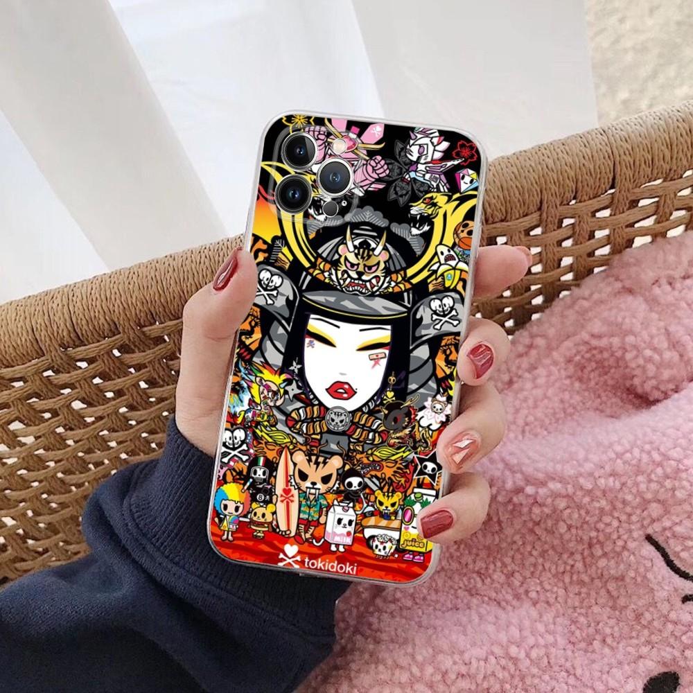 Japan Tokidokis Phone Case For iPhone 15 14 11 12 13 Mini Pro XS Max Cover 6 7 8 Plus X XR SE 2020 Funda Shell