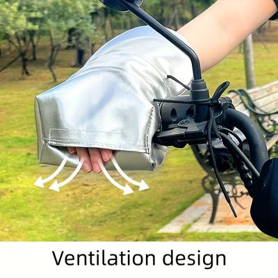 Electric Car Handlebar Cover Motorcycle Battery Car Hand Guard Cover Summer Sunscreen Heat Shading Gloves Rain Windshield Handle