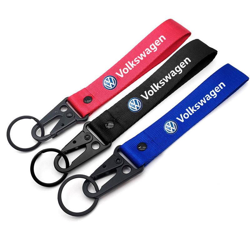 Car Key Chain Zinc Alloy Keychain Car Valve Caps Car Key Ring For VW Volkswagen Polo Passat B5 B6 B7 T4 T5 Golf Car Accessories zg2