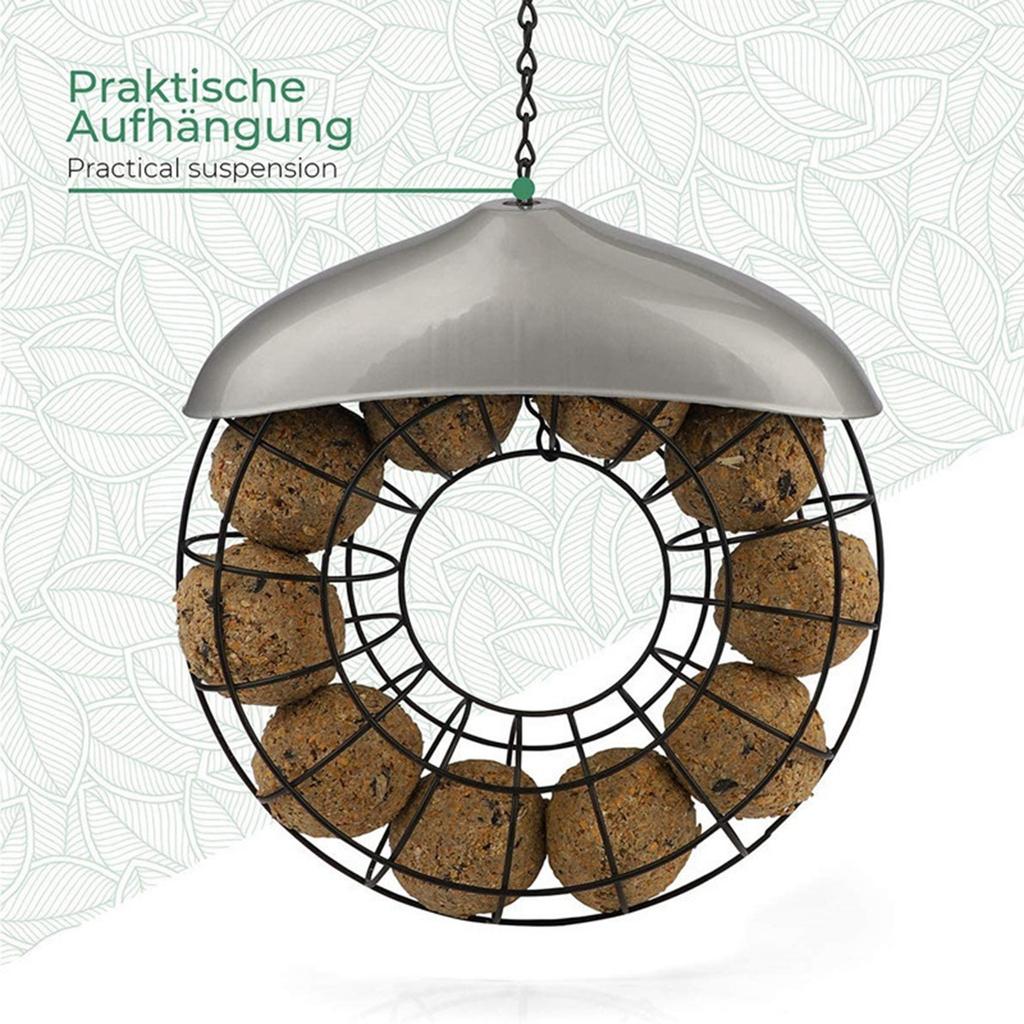 Outdoor Bird Feeder Hanging Windproof Bird Feeder