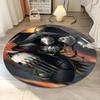 Warhammer 40K Printed Round Rug Carpet Chair Rug Area Rug Entryway Doormats,for Office Chair Living Room Bedroom Kitchen Room.