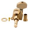 Musiclily Pro 6-Piece Locking Tuners for Strat/Telecaster Electric Guitars, Gold