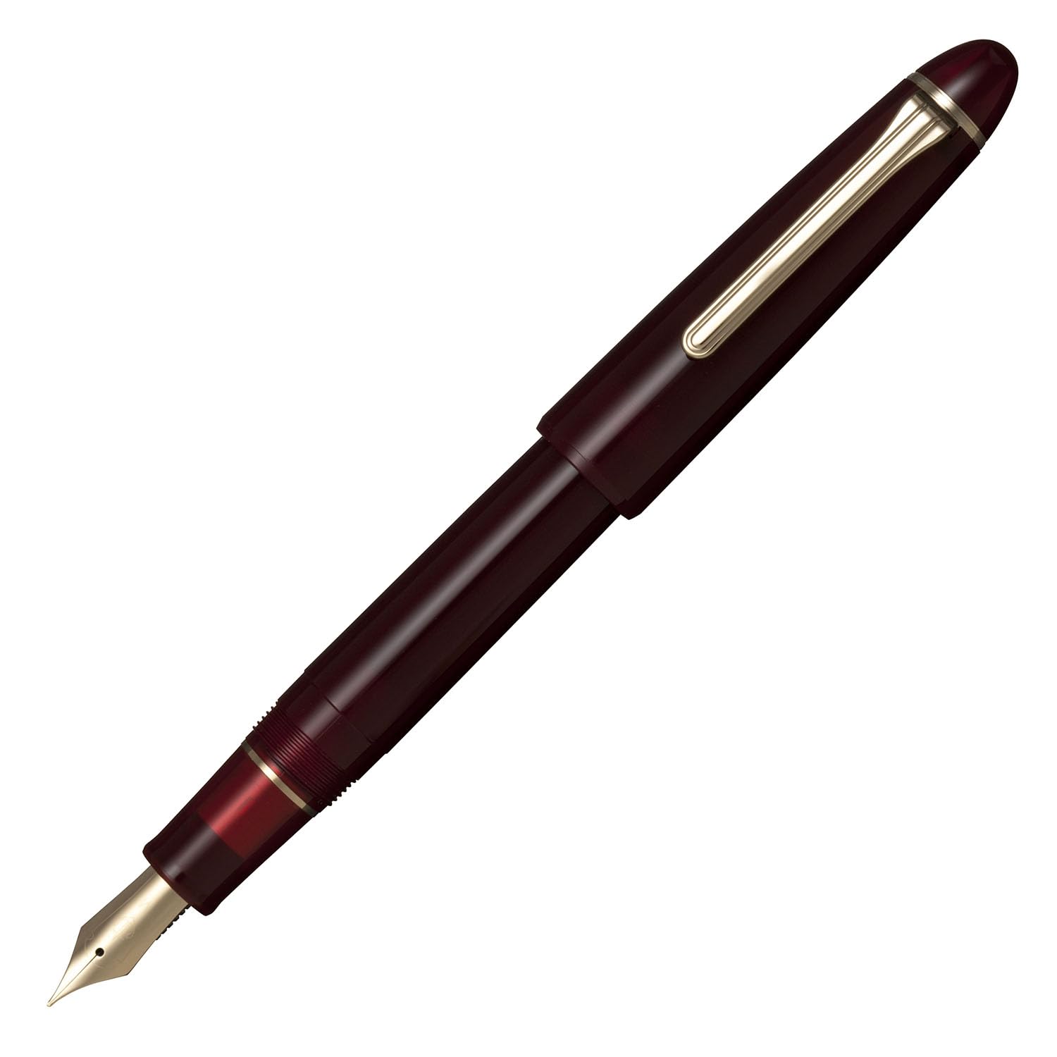 

Sailor Profit Casual L Fountain Gold Clear Medium Made in Pen, Trim, Red, Nib, Japan, 11-0820-430