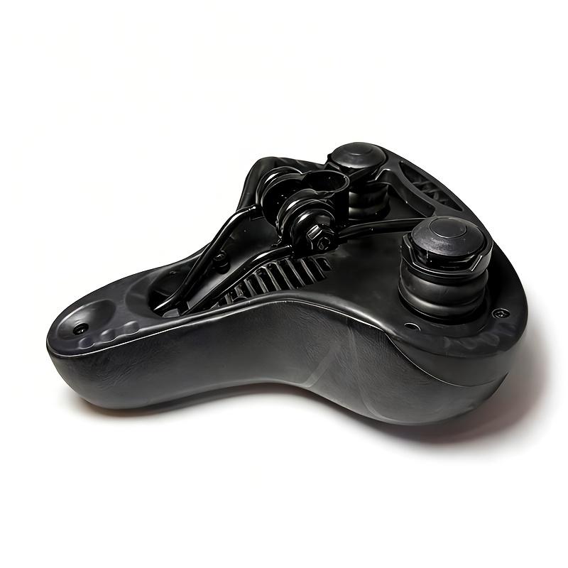 Bicycle Seat Cushion Suitable for Both Men and Women, with Dual Shock Absorption Memory Foam Padding, Waterproof Saddle f Stationary, Sports, Mountain