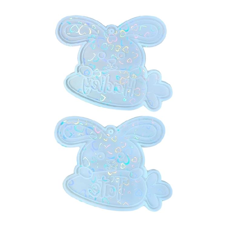 

Detailed Rabbit Carrot Silicone Mold For Handmade Resin Pendants And Keychains Jewelry And Holiday Gifts Mould 1