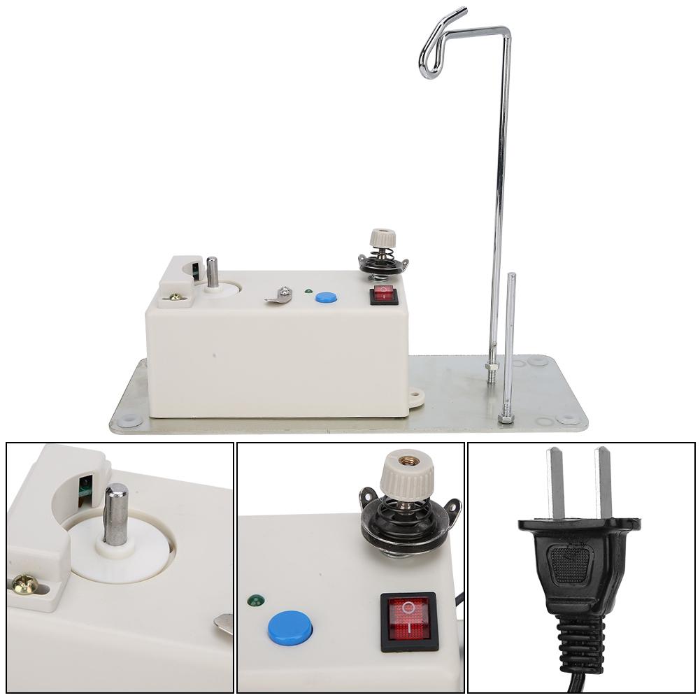 Automatic Bobbin Winder Line Holder Kit  for Sewing/Computer Embroidery Machine Bobbin Winder Electrical Bobbin Winder