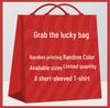 White Letter Print Oversized 100% Cotton Short-Sleeve T-Shirt