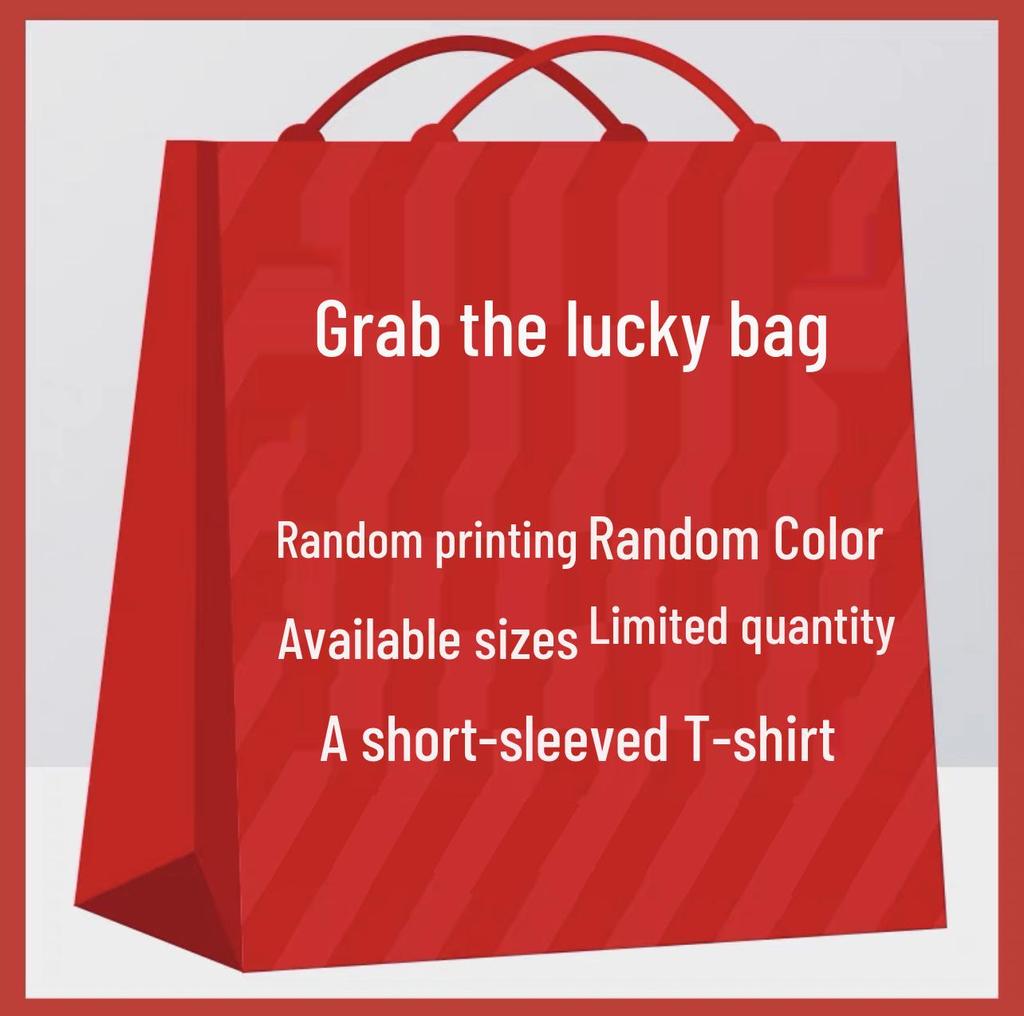 White Letter Print Oversized 100% Cotton Short-Sleeve T-Shirt