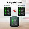 Professional 8 In 1 WIFI Air Quality Monitor CO2 HCHO TVOC PM1.0 PM2.5 PM10 Tester Temperature Humidity Meter Carbon Dioxide Multifunctional Detector