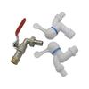 3/4" 1/2" Male Thread Water Faucet Plastic Metal Optional 15mm Outlet Sealing Tape Garden Irrigation Washing Machine Water-tap