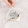 Disposable Hair Filter Net for Kitchen & Bathroom Drains - Non-Woven Fabric Floor Drain Covers