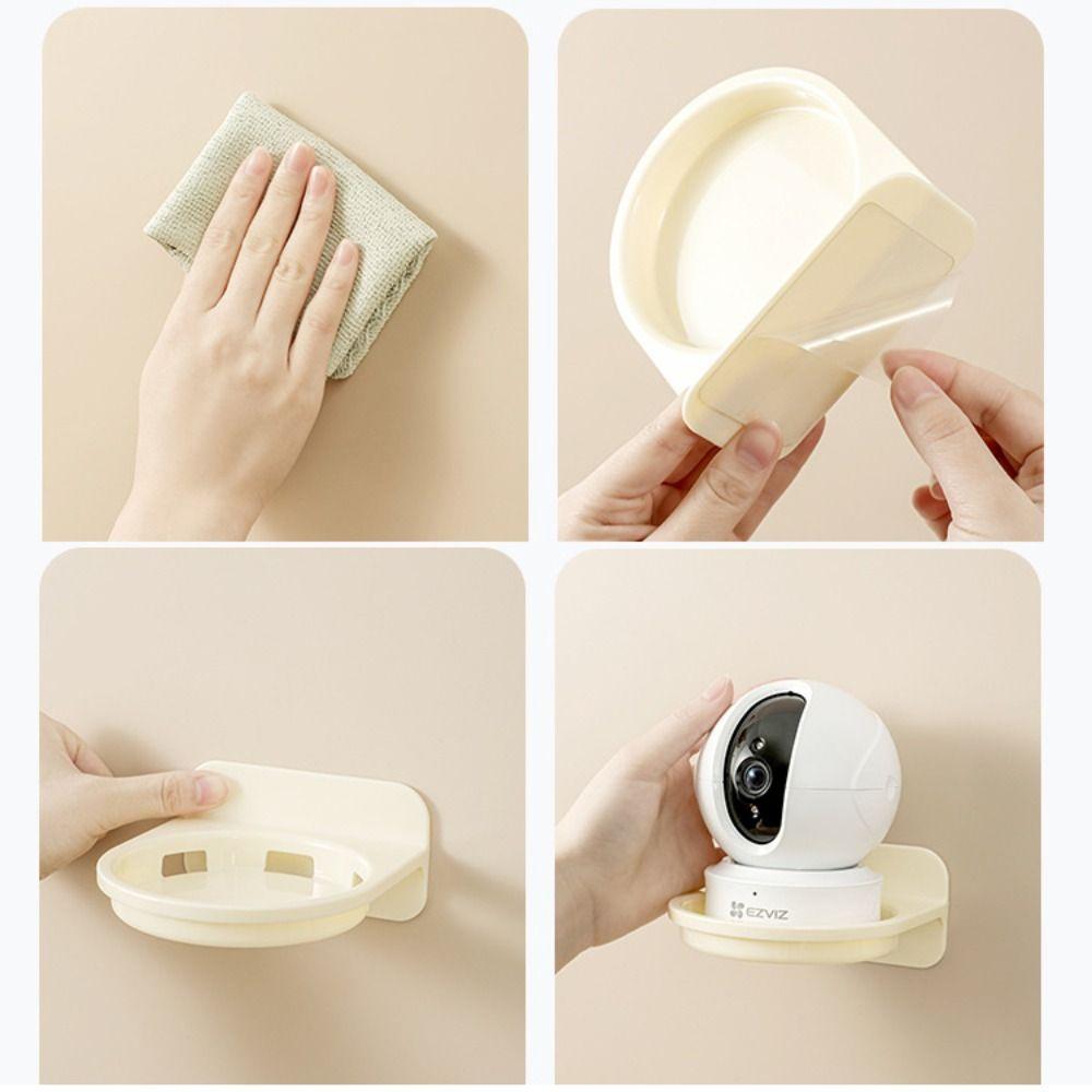 Wall-Mounted Security Surveillance Camera Stand Punch-Free Surveillance Camera Bracket