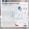 Wrażliwe miękkie wymienne główki szczoteczki do główek szczoteczki do zębów Oral B Kompatybilne z elektryczną szczoteczką do zębów Oral B