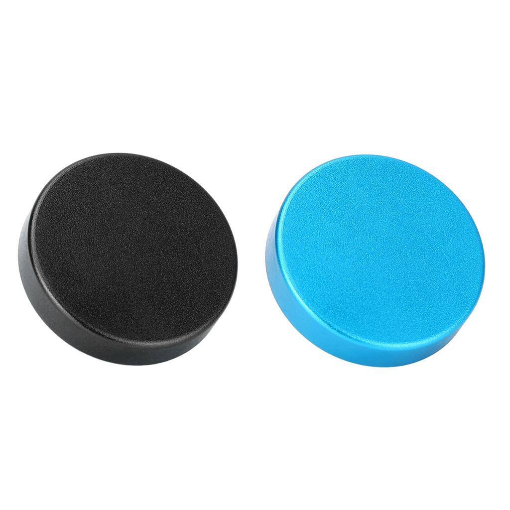 Magnetic Chalk Holder Multipurpose Aluminum Round Shape Single Section Billiard Chalk Holder for Bil