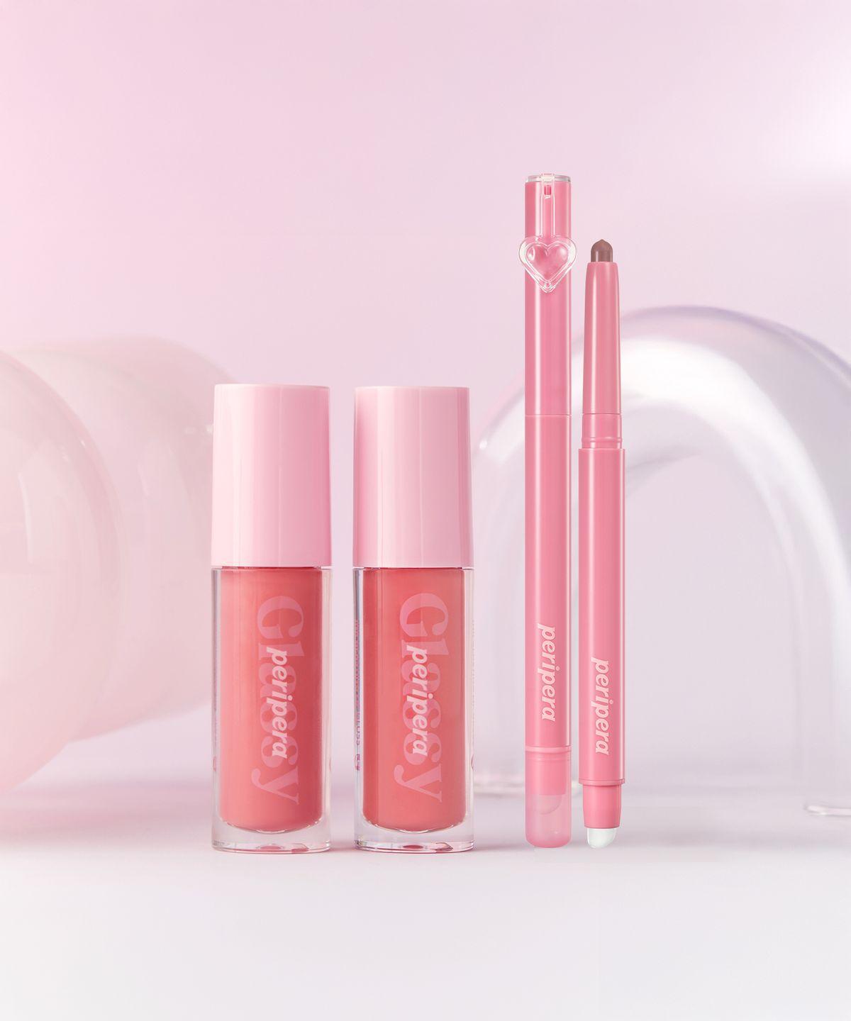 [SET] Ink Glazing Lip Gloss + Plumping Dew Lip Pencil [Gift] Velvet Tint Mini