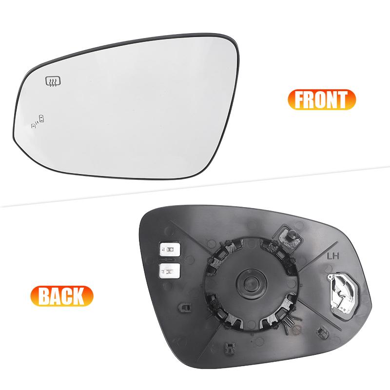 Cristal de Lente de Espejo Retrovisor de Coche con Punto Ciego Calefactado Para Toyota Sienna - Cristal de Espejo Retrovisor 8790708020 TO1324189