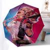 1pc Harley Quinn Artwork Umbrella with Plastic Handle,Cartoon Pattern,Suitable for All Seasons Multi-functional Umbrella380