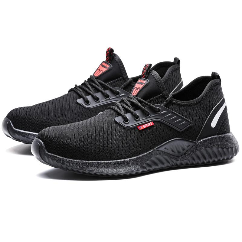 Calzado de seguridad laboral, resistente a golpes y perforaciones, moderno y resistente al desgaste, informal y cómodo.