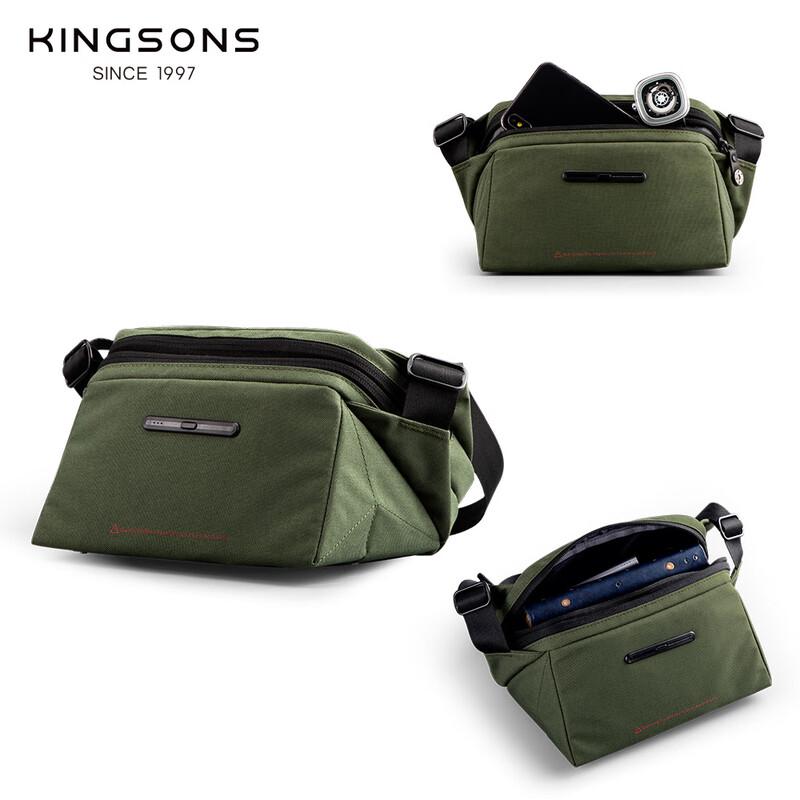 Jinshengs Expandable Foldable Travel Chest Crossbody Bag
