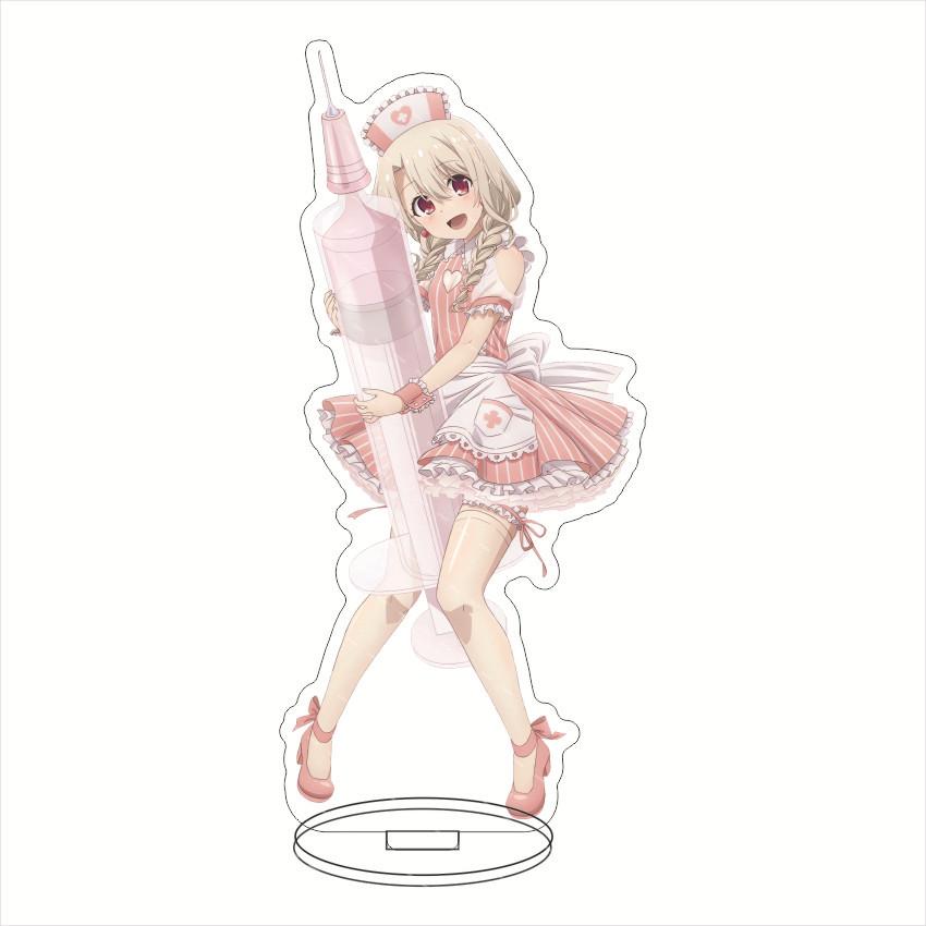 16cm Fate/kaleid Liner Magic Girl Ilya Acrylic Stand Cute Girl Figurines Double-sided HD Toys Dolls Ornaments Collections Gifts