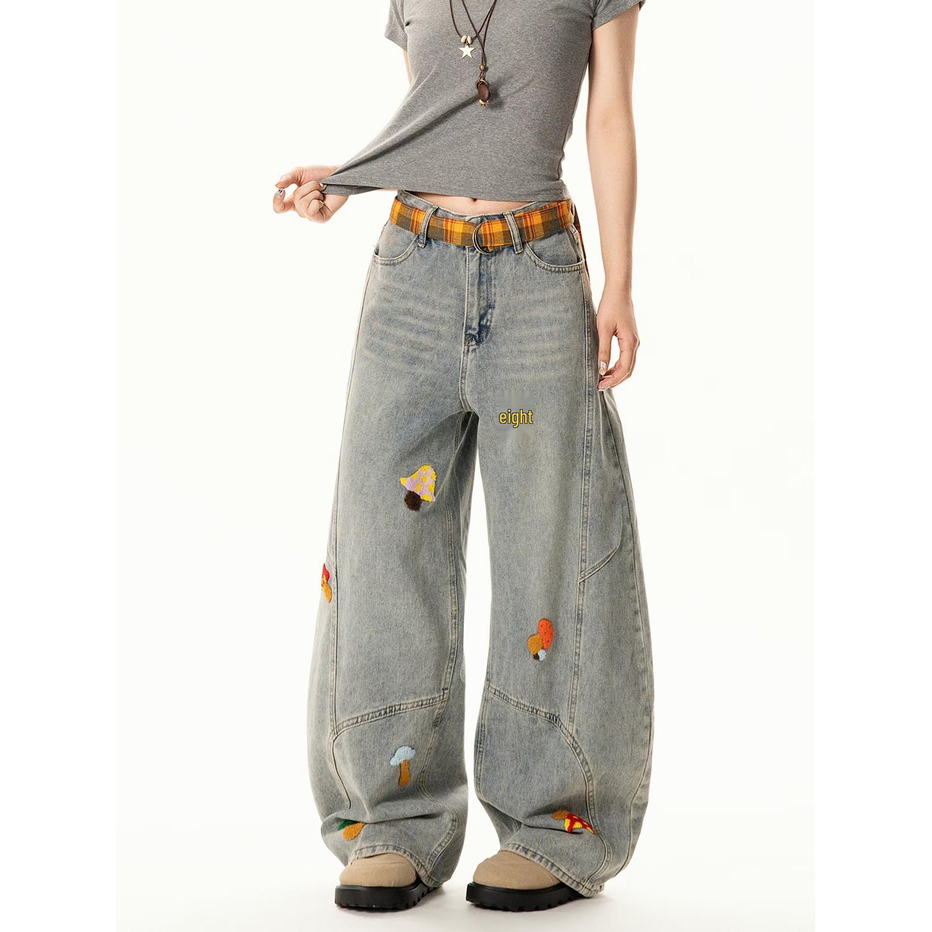 Harajuku Stylish Japanese Jeans: Trendy & Versatile M