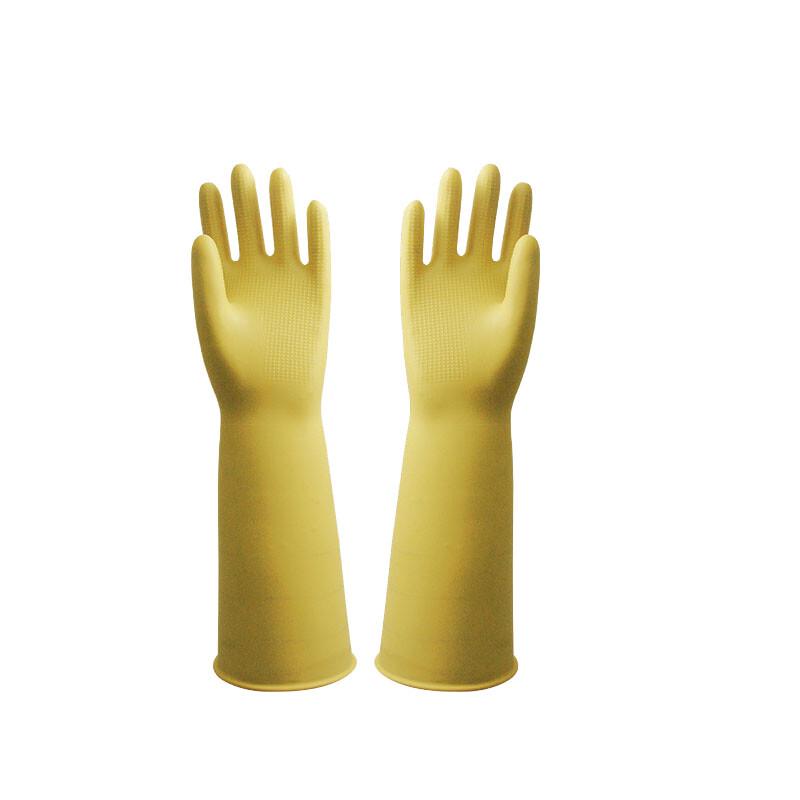 Tao Yang Industrial Chemical Resistant Rubber Work Gloves Thickened 35cm