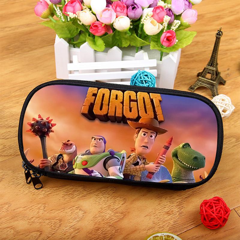 Toy Story Stor Kapacitet Nylon Pennskrin Med Flera Fack För Studenter Och Barn