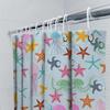 Colorful Jellyfish Starfish Shower Curtain Waterproof Home Decor For Bathroom Available In Multiple Sizes Perfect Gift Idea