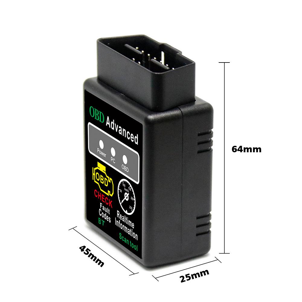 V02H2 1 V1.5 BT 2.0 Interface OBDII Car Diagnostic Scanner Code Reader Tool for Android