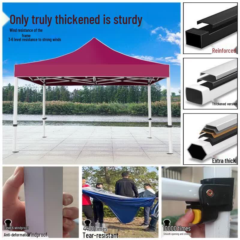 3x3 Automatic Folding Outdoor Canopy Tent